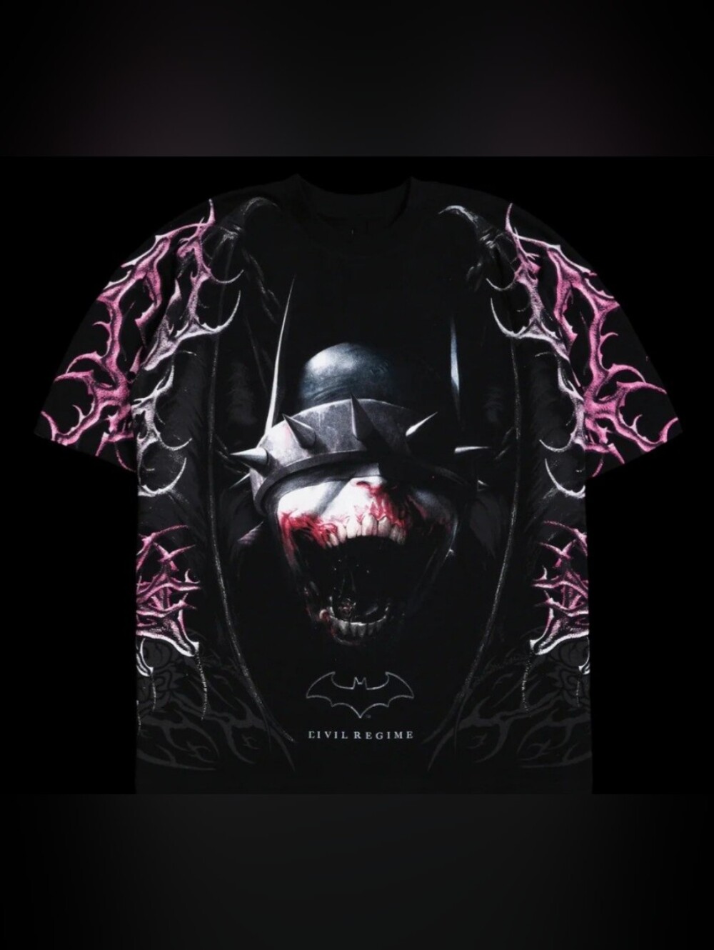 Civil Regime "Void Smile" American Classic Oversized Tee